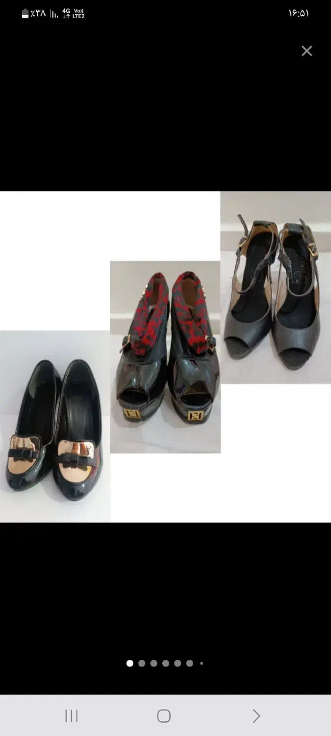 حراج کفش سایز ۳۸.۳۹ خارجی|کیف، کفش، کمربند|پرند, فاز ۶|دیوار