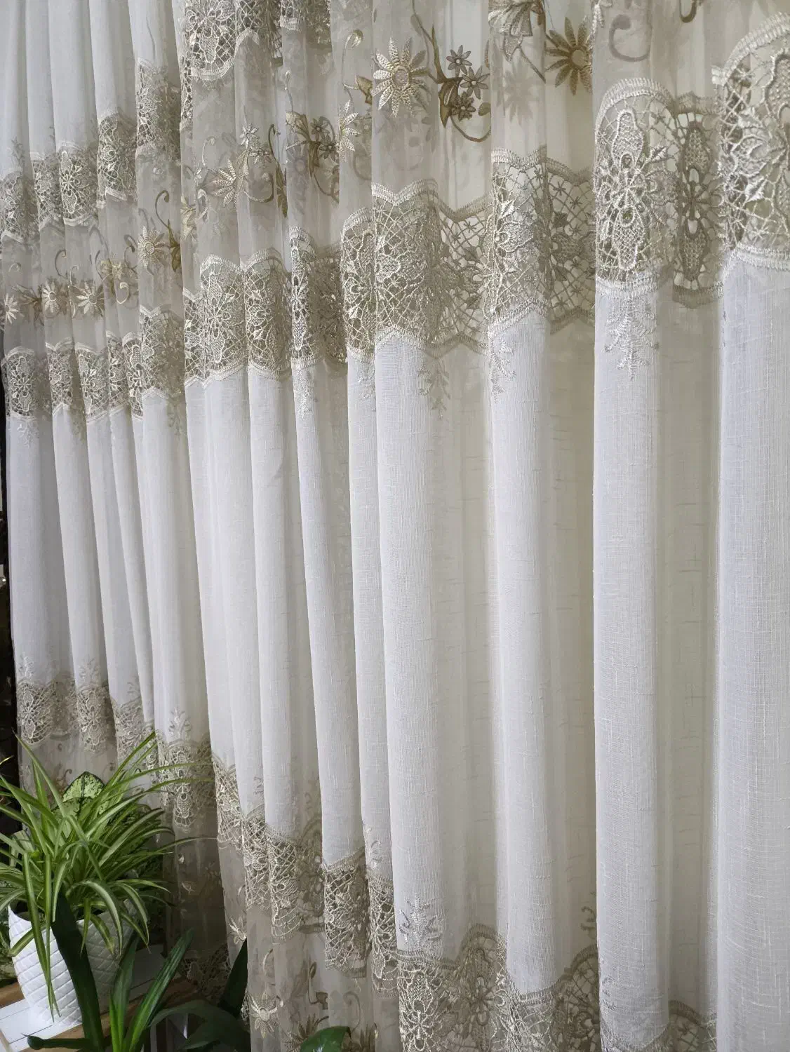 پرده حریر|پرده، رانر، رومیزی|شیراز, دست خضر|دیوار