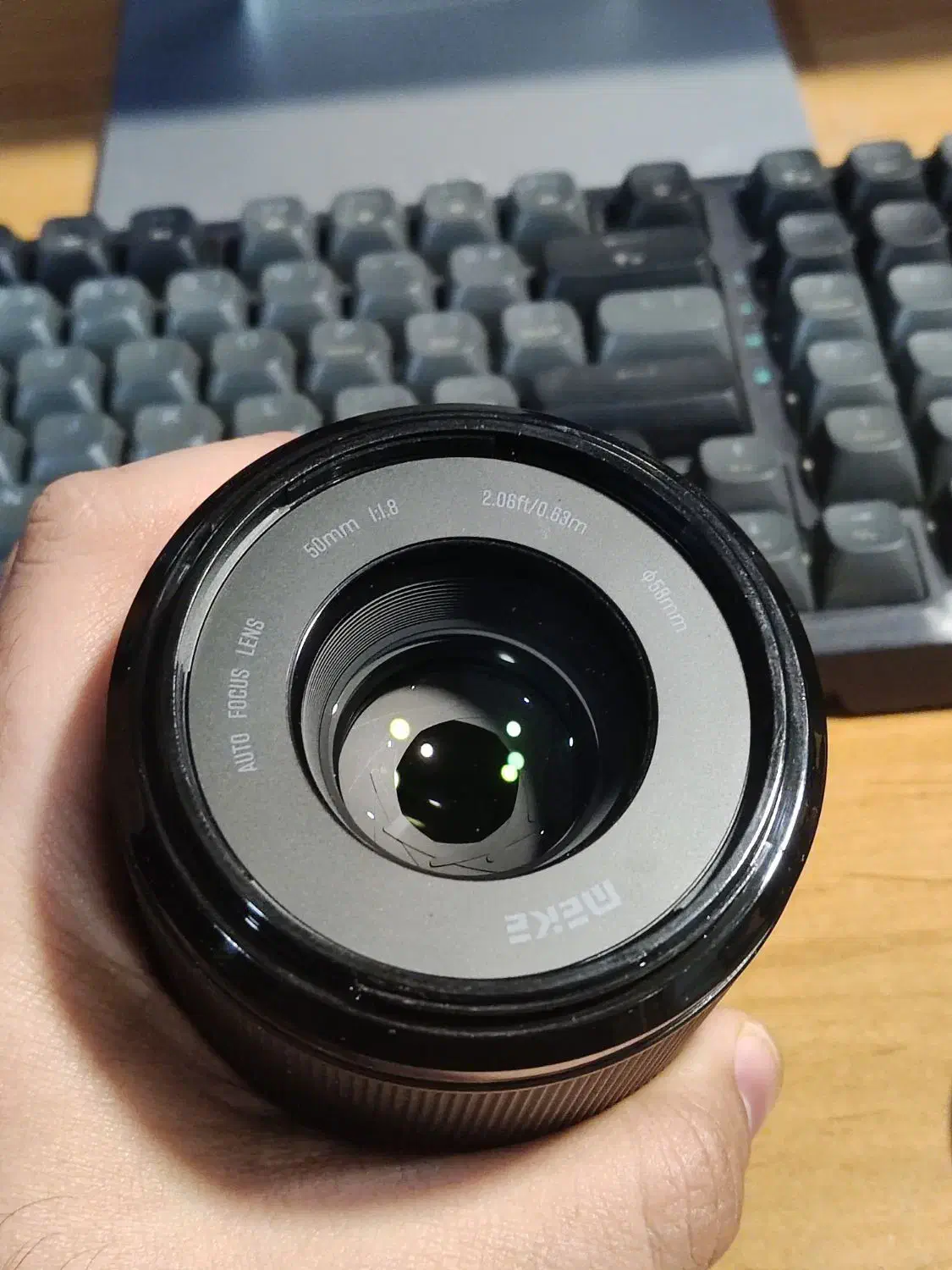 لنز ۵۰ میلیمتر سونی Meike 50 f1/8|دوربین عکاسی و فیلم‌برداری|مشهد, سید رضی|دیوار