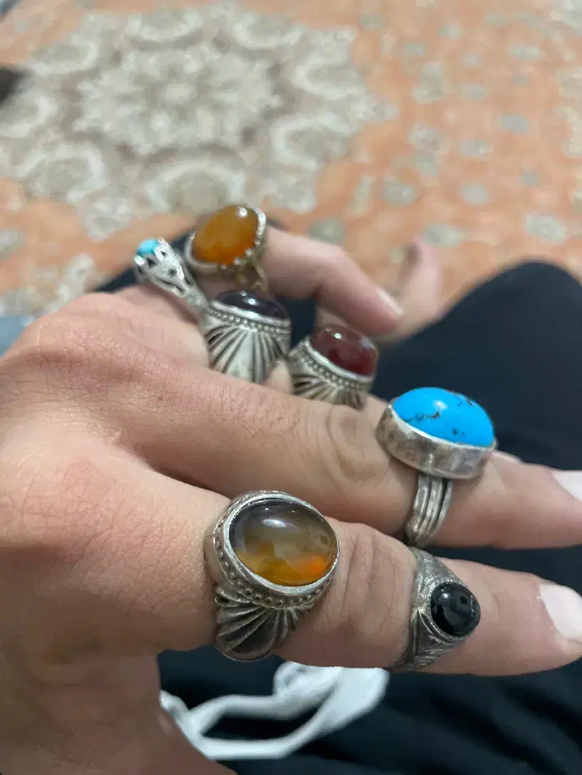 انگشتر دست ساز|زیورآلات و اکسسوری|قم, تولید دارو و یخچال|دیوار