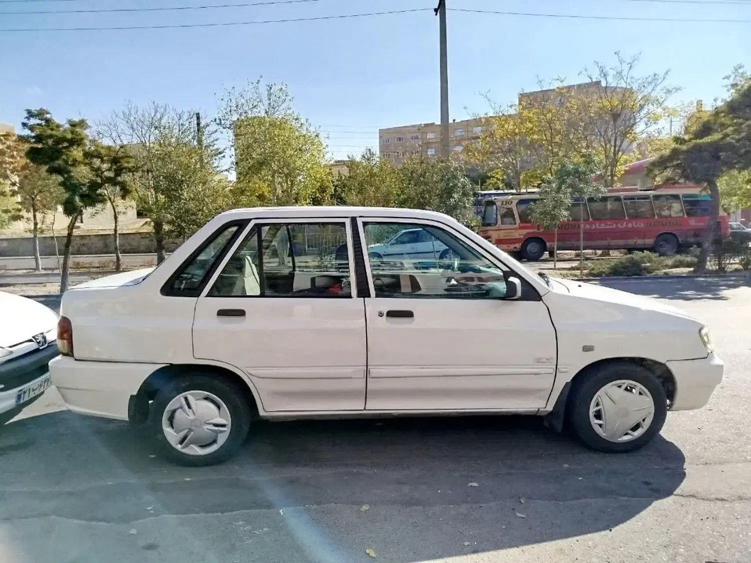 پراید ۱۳۲ سفید، سالم و در حد بدون رنگ|خودرو سواری و وانت|تبریز, |دیوار