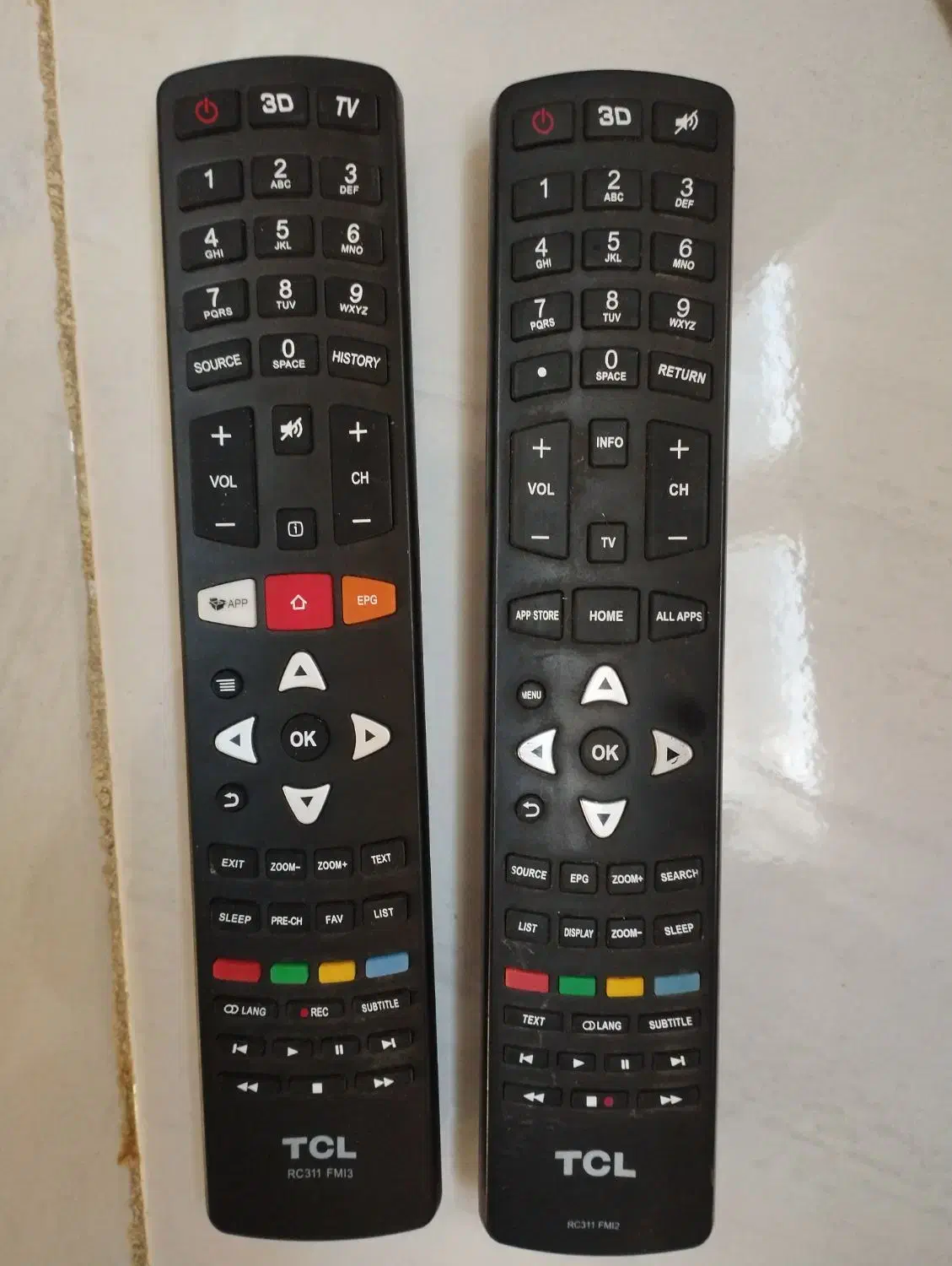 کنترل Tcl|تلویزیون و پروژکتور|پرند, فاز ۵|دیوار