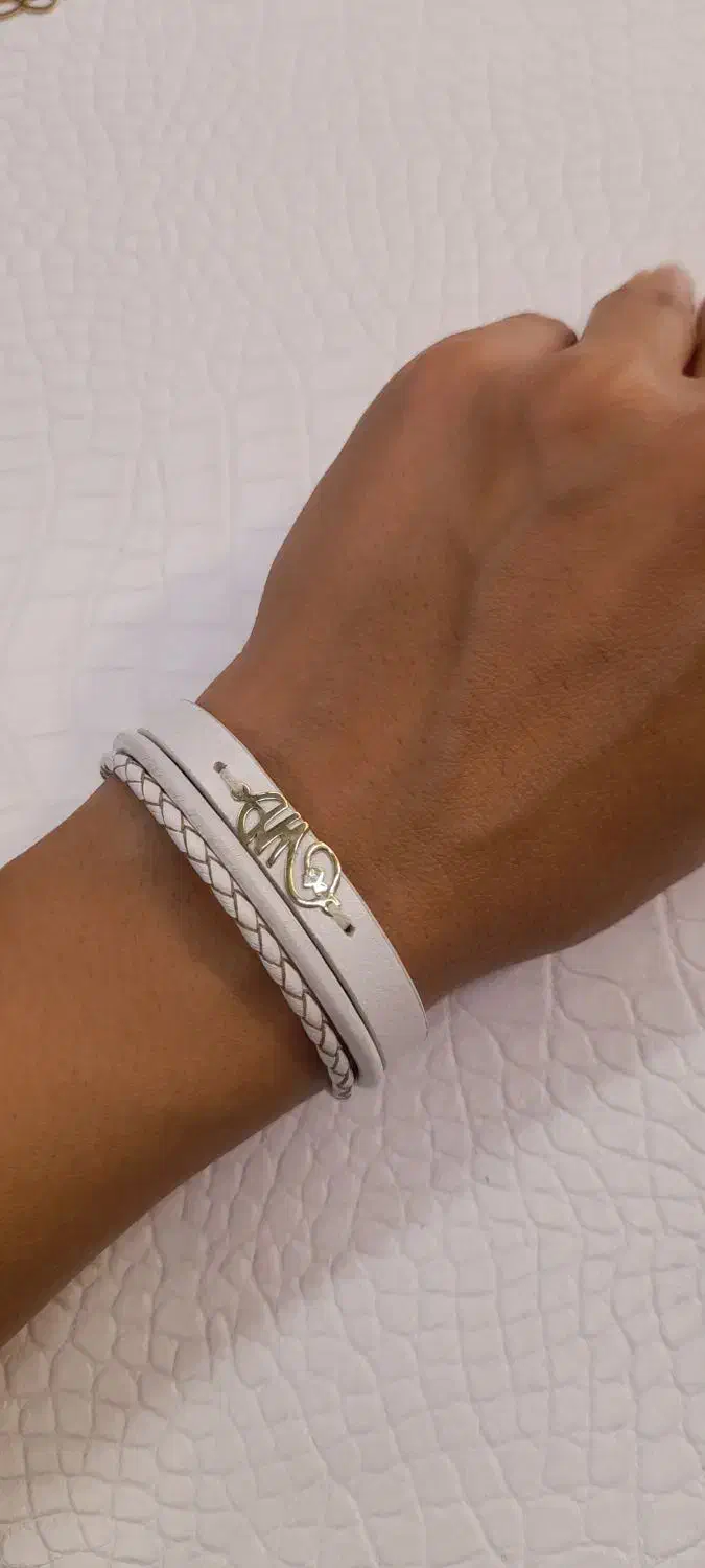 دستبند چرم طبیعی اکسسوری چرمی|بدلیجات|مشهد, کارمندان دوم|دیوار