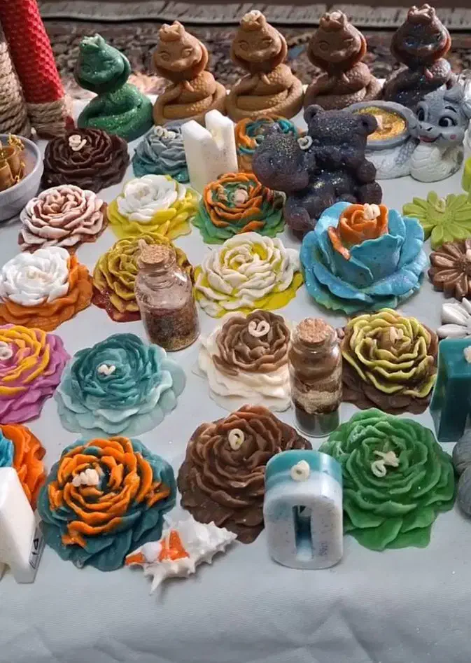 شمع دکوری|صنایع دستی و سایر لوازم تزئینی|حمیدیا, |دیوار