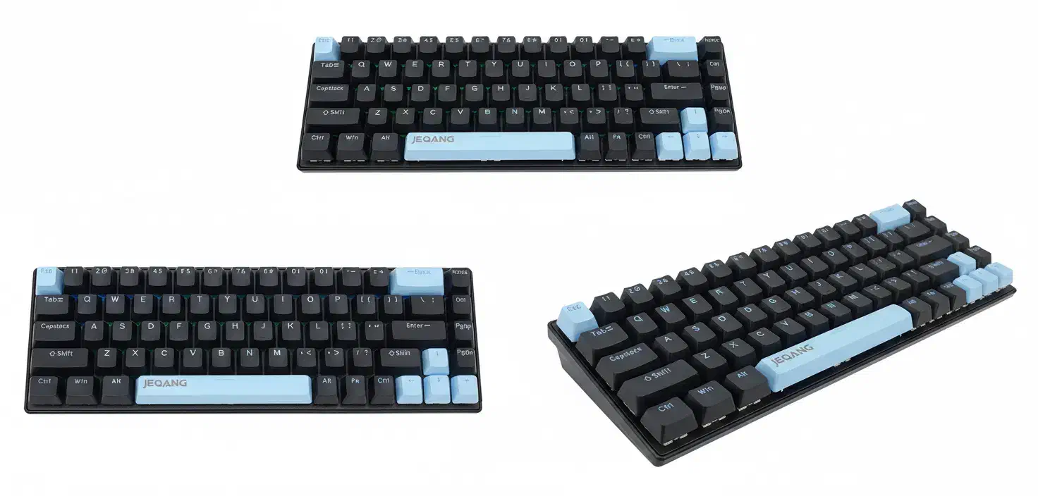 کیبورد مکانیکال بی سیم چهار دستگاه همزمان|قطعات و لوازم جانبی رایانه|تهران, علی‌آباد|دیوار