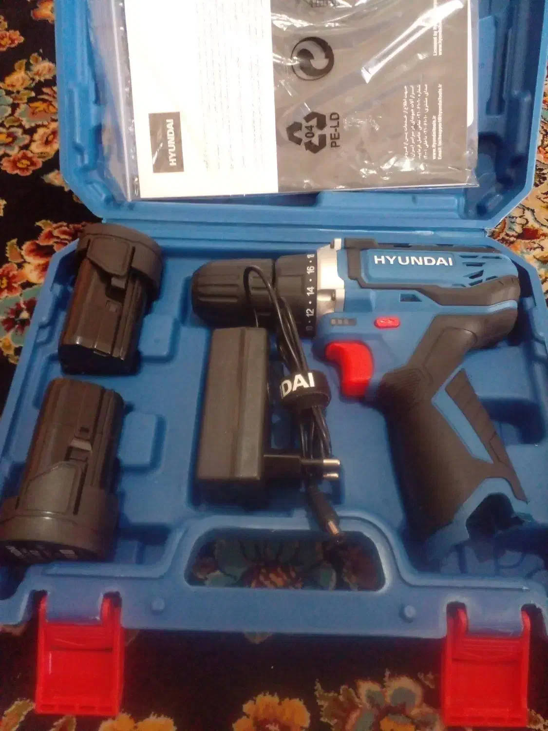 دریل شارژی هیوندا اصل اکبند|ابزارآلات|زید آباد, |دیوار