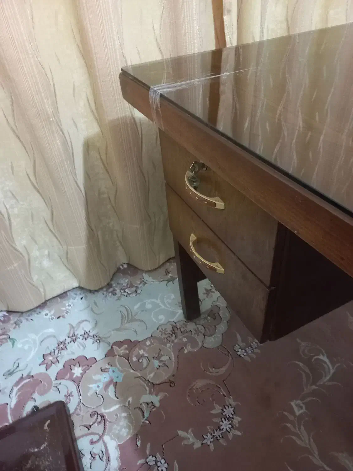 میز تحریر ۸۰در۱۶۰ چوبی|میز تحریر و کامپیوتر|مراغه, |دیوار