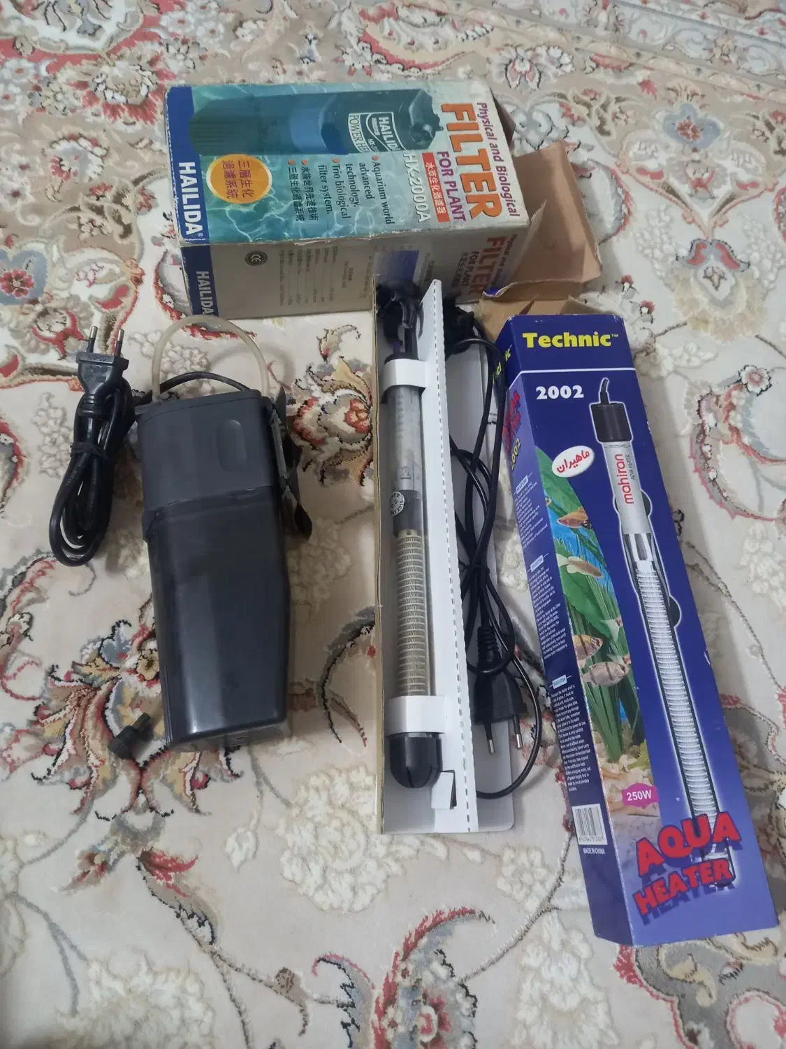 بخاری و تصفیه آکواریوم|ماهی|کرج, مصباح|دیوار