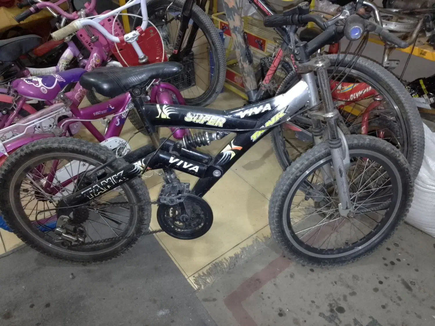 حراج دوچرخه ریز و درشت به علت جابجایی|دوچرخه، اسکیت، اسکوتر|گرمسار, |دیوار