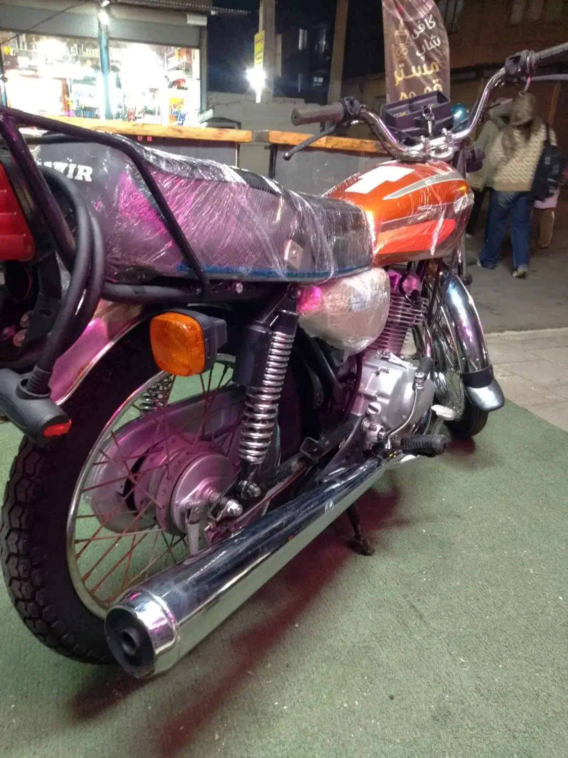 125ccمدل1387 مزایده ای|موتورسیکلت|میاندوآب, |دیوار