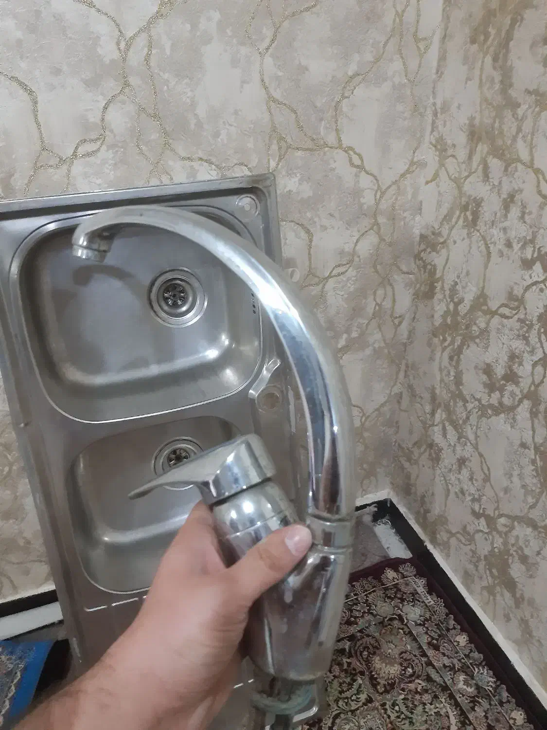 سینگ ظرف شویی|آبچکان و نظمدهنده ظروف|اهواز, پردیس دو|دیوار