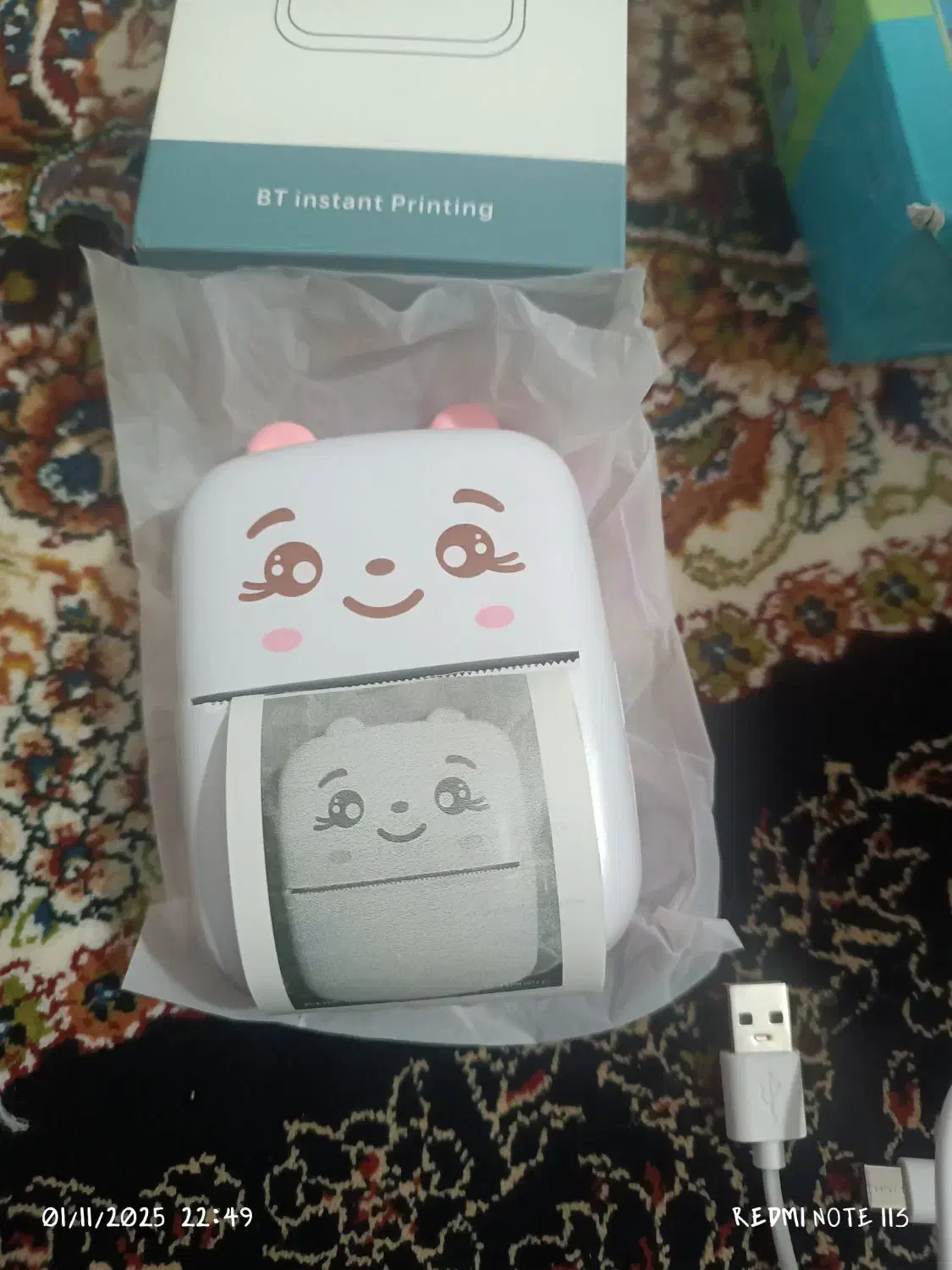 پرینتر حرارتی و کنسول بازی دستی|کنسول، بازی ویدئویی و آنلاین|سنندج, |دیوار