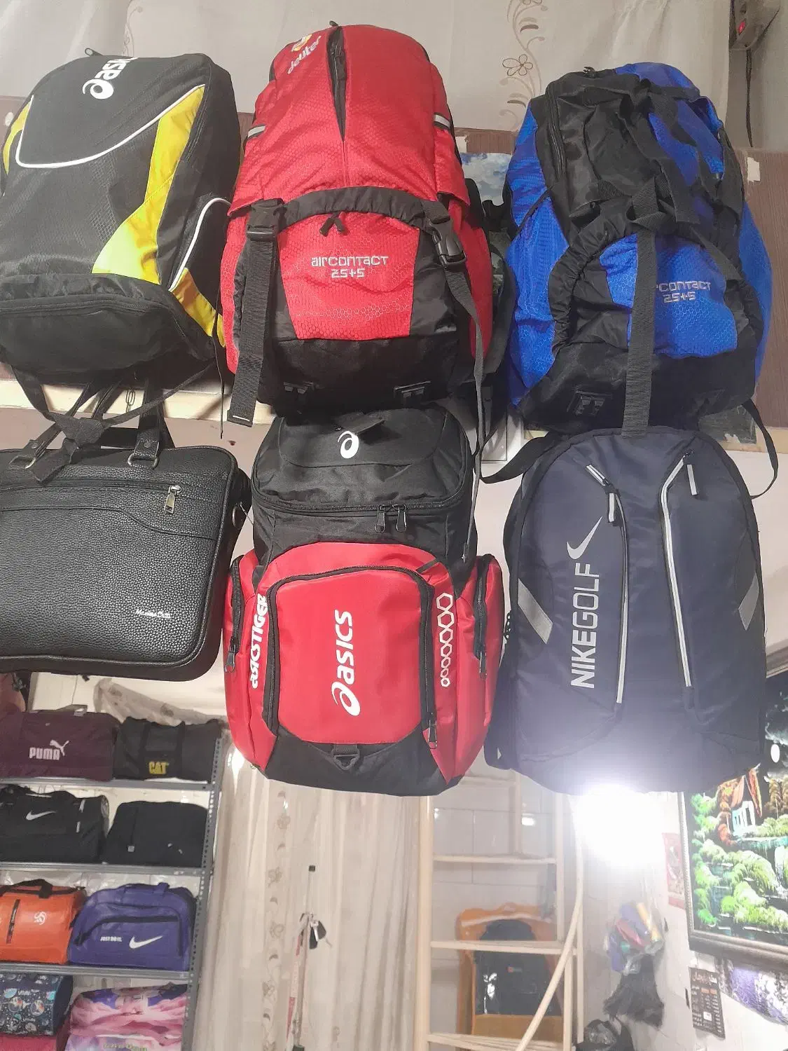 کیف دوشی مردانه کوله باشگاهی وساک باشگاه تولید|کیف، کفش، کمربند|فردیس, شهرک ارم|دیوار