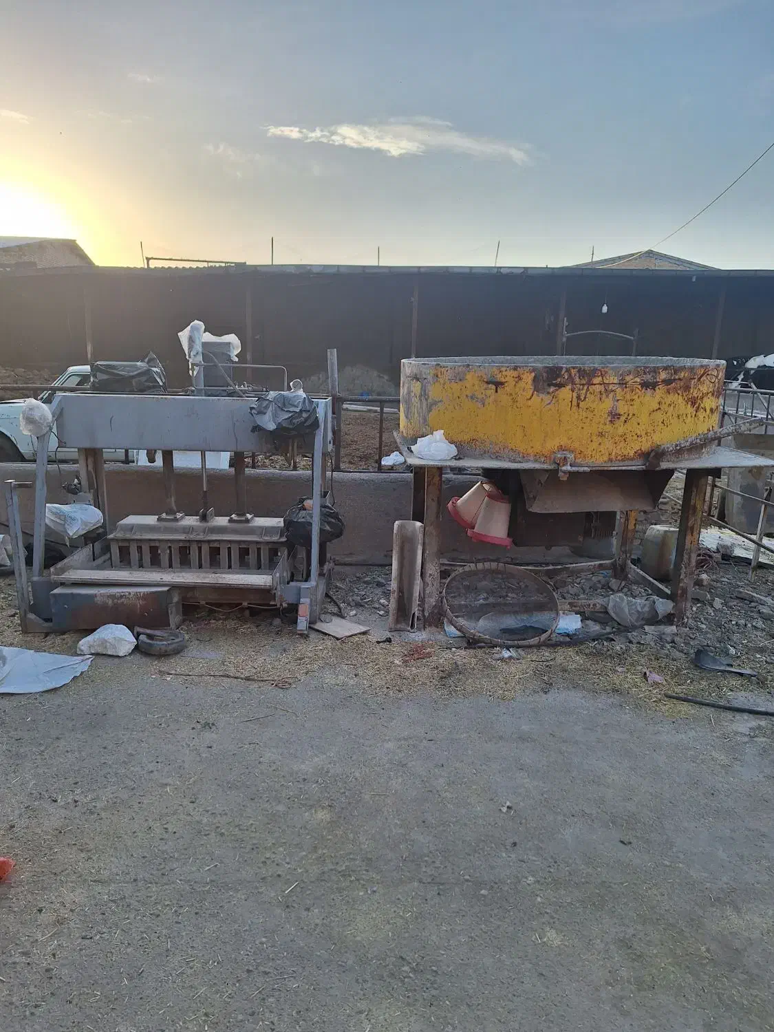 دستگاه بلوک سازی و میکسر ۲ متری|ماشین‌آلات صنعتی|کهریزک, |دیوار