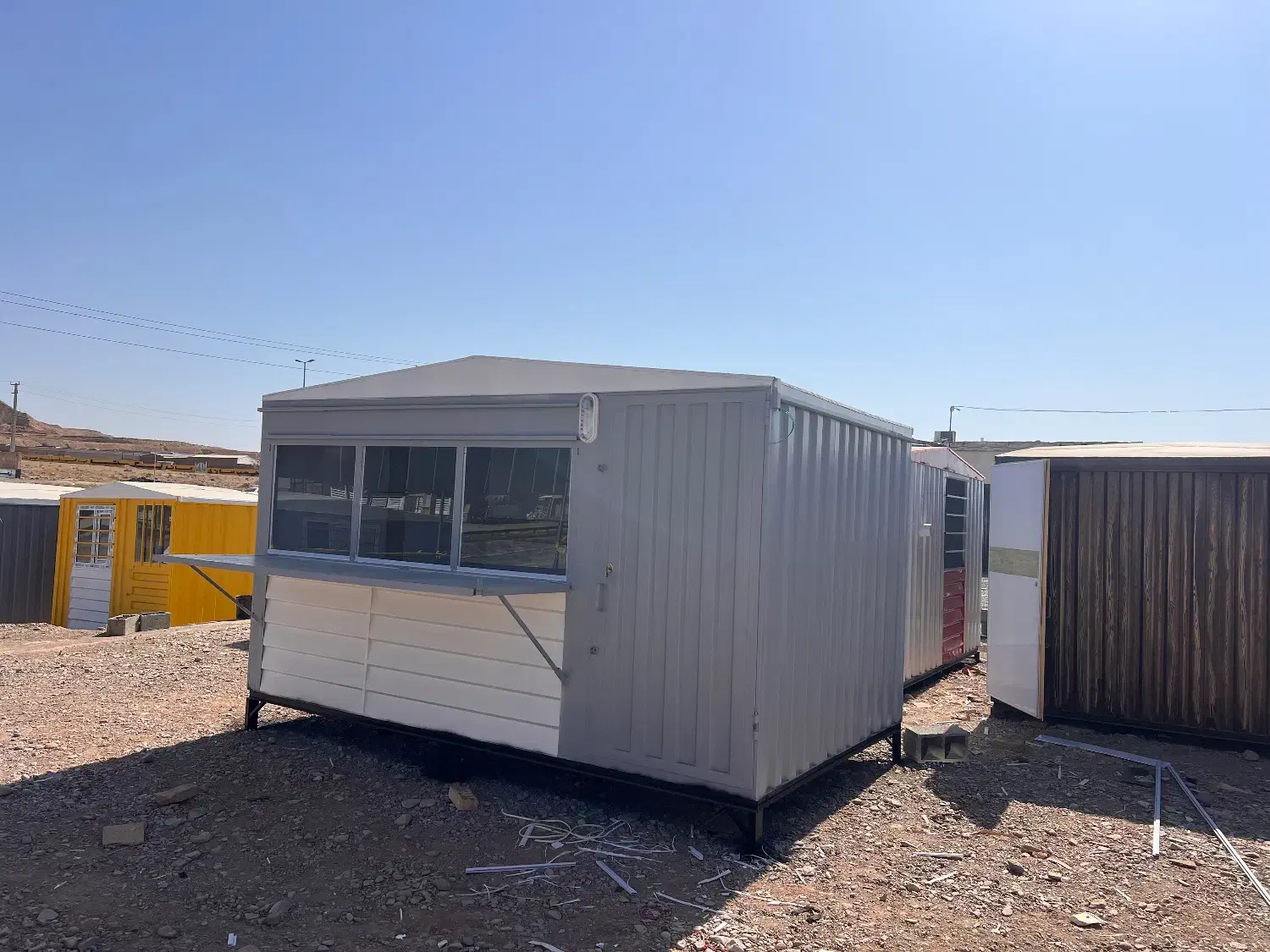 کانکس|مصالح و تجهیزات ساختمان|صوفیان, |دیوار