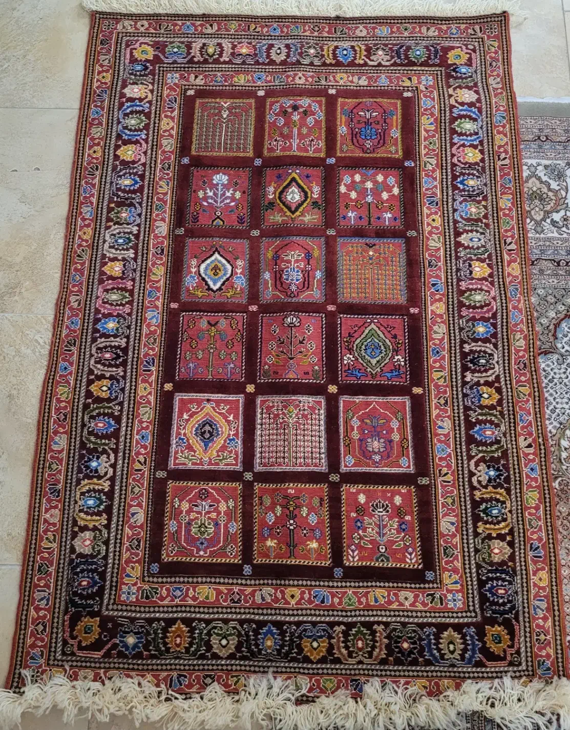 فرش دستبافت سیرجان ذرع و نیم|فرش|تهران, حافظیه|دیوار