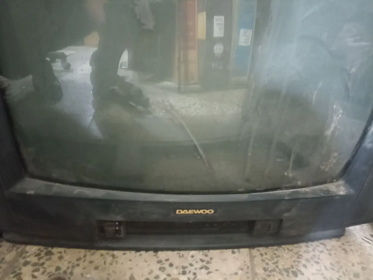 تلویزیون دوو قدیمی|تلویزیون و پروژکتور|بم, |دیوار