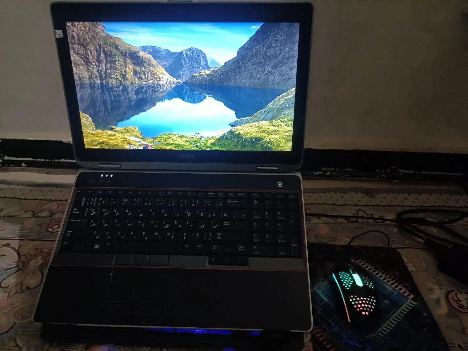 لپتاپ دل 15اینچ|رایانه همراه|خرم‌آباد, |دیوار