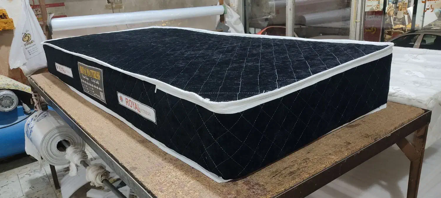 تولید و پخش تشک رویال|تخت و سرویس خواب|کرج, حصارک بالا|دیوار