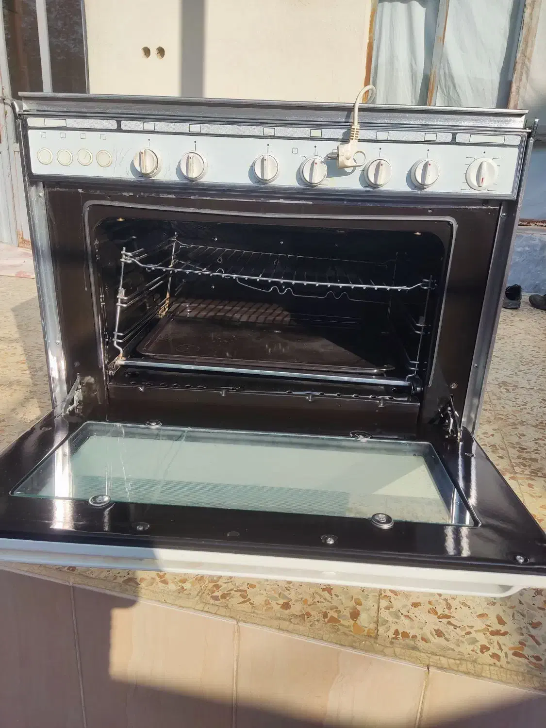 اجاق گاز فردار پنج شعله|اجاق گاز و لوازم برقی پختوپز|صوفیان, |دیوار