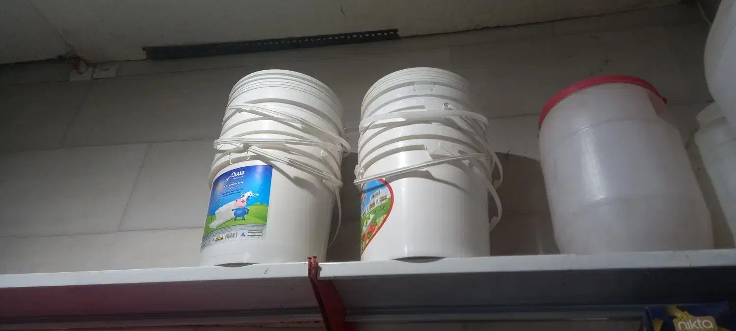 فروش۸سطل جا پنیر|ظروف نگهدارنده، پلاستیکی، یک‌بارمصرف|دزفول, |دیوار