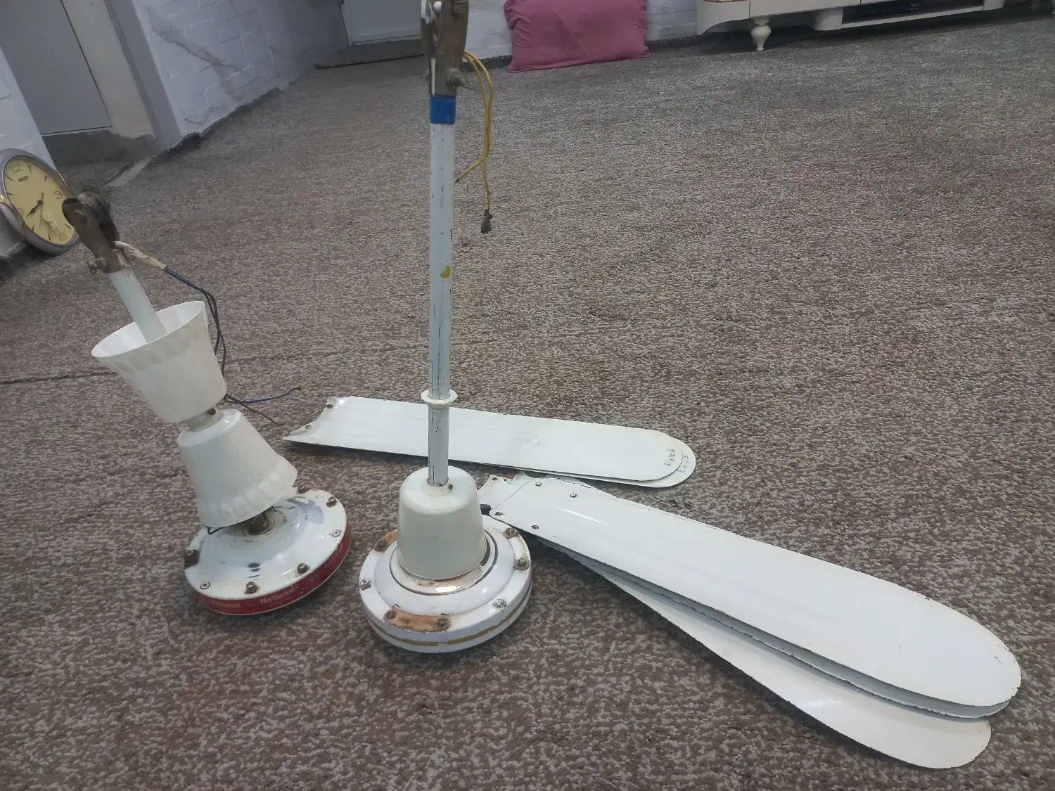 پنکه سقفی|پنکه و تصفیه‌کنندهٔ هوا|خرمشهر, |دیوار