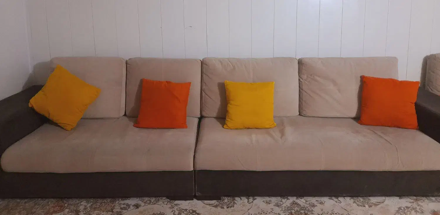 فروش مبل ۵ نفره|مبلمان خانگی و میز عسلی|درگهان, |دیوار