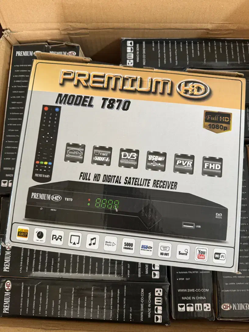 فروش گیرنده پرمیوم فول اچ دی ۲۰۲۵ کنترل جدید|صوتی و تصویری|مشهد, رضاشهر|دیوار