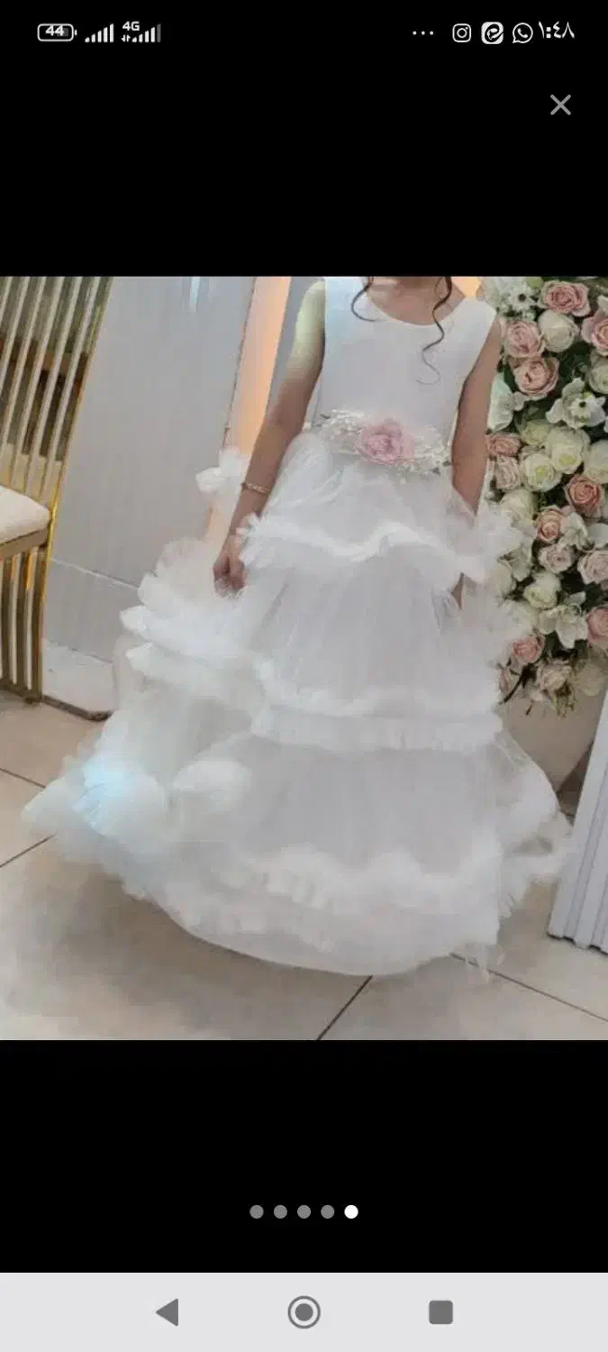 لباس عروس نوجوان خیلی تمییز|لباس|قزوین, |دیوار