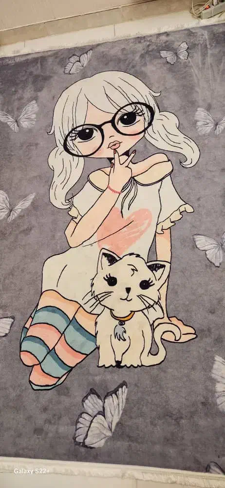 فرش تخت و کمد و میزتحریر دخترانه|تخت و صندلی بچه|رشت, کوی مهر|دیوار