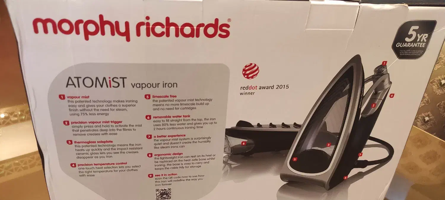 اتو بخار مورفی ریچارد|اتو و لوازم اتو|سبزوار, کاشفی شمالی (دادگستری)|دیوار