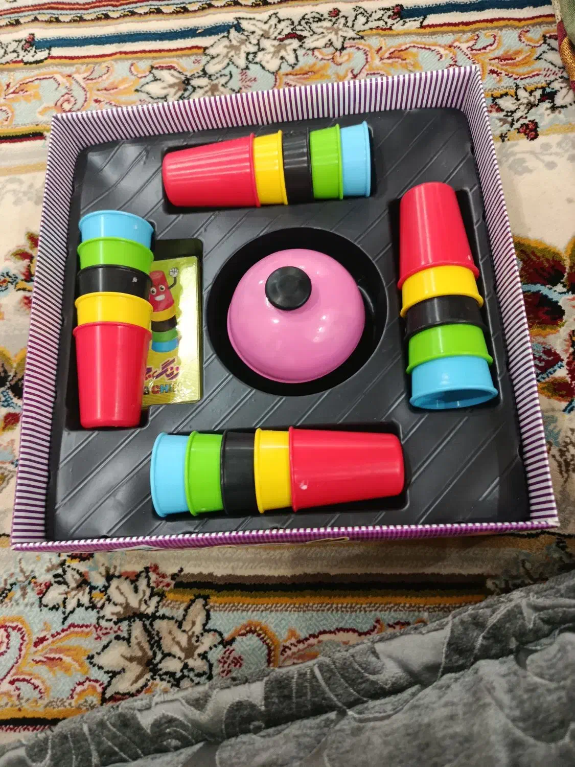 بازی فکری زنگ چین|اسباببازی|تربت جام, باغ سنگان سفلی|دیوار