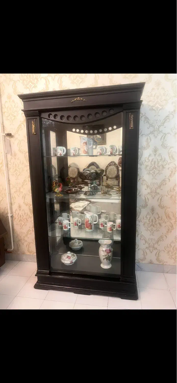 بوفه  چوبی تمیز|بوفه، ویترین، کنسول|تبریز, |دیوار