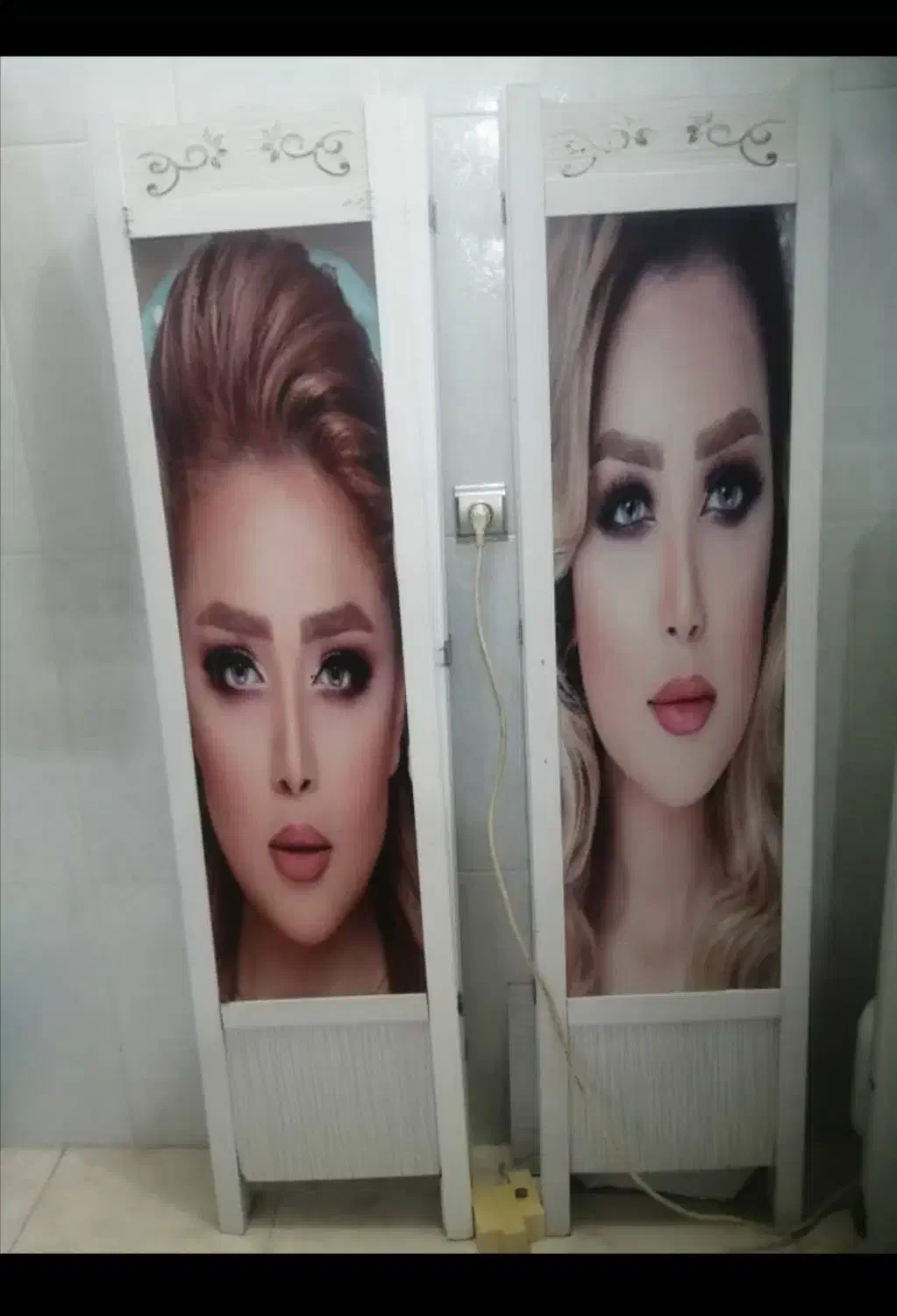 پارتیشن سالنی|آرایشگاه و سالن‌های زیبایی|آبدانان, |دیوار