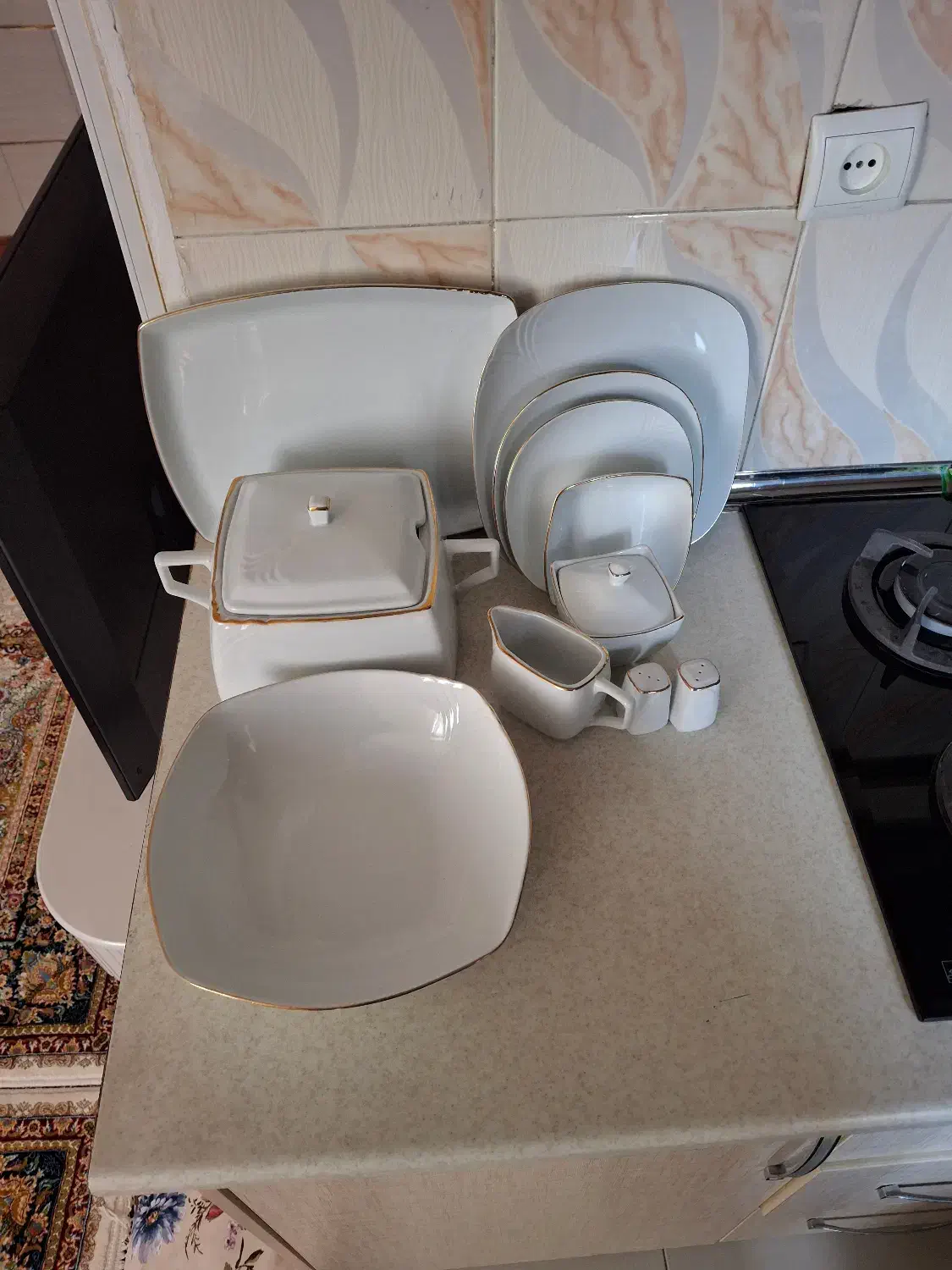 ظروف آشپزخانه|ظروف سرو و پذیرایی|اشتهارد, |دیوار