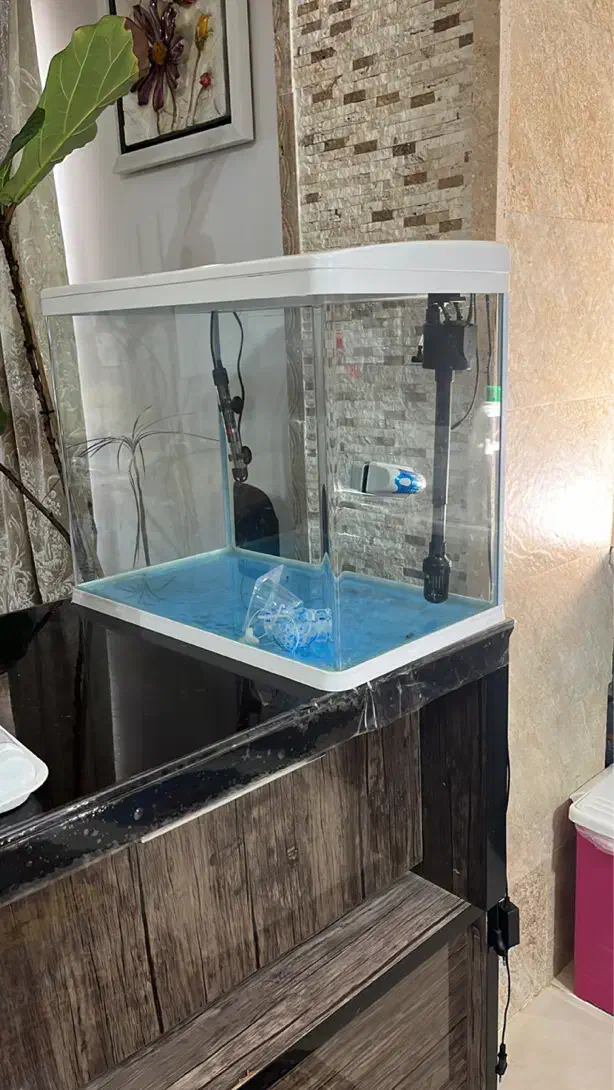 آکواریوم مارک آکوا نو نو سالم با تمام لوازم وچمن|ماهی|نوشهر, |دیوار