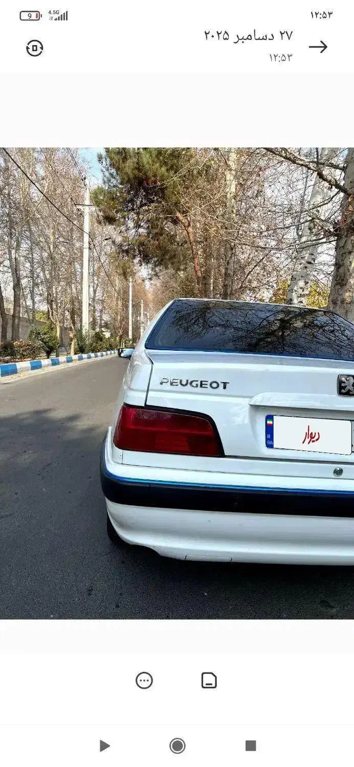 پژو پارس tufمدل400|خودرو سواری و وانت|ملارد, |دیوار