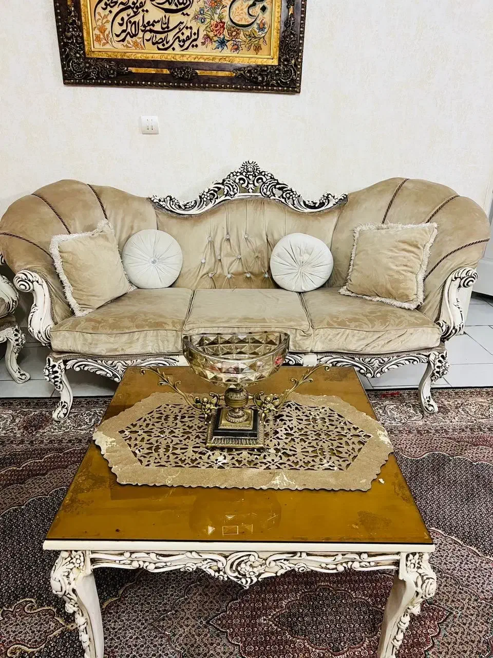 مبل ۷نفره|مبلمان خانگی و میز عسلی|تهران, تختی|دیوار