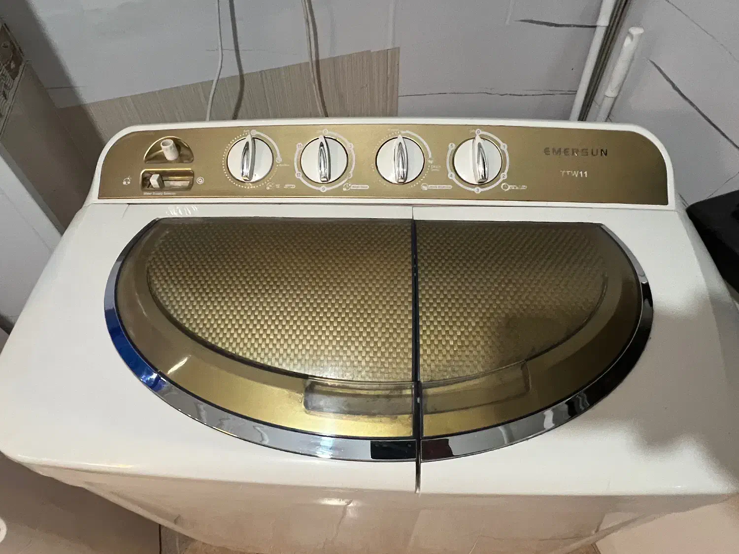 لباسشویی دوقولو امرسان سالم|ماشین لباسشویی و خشک‌کن لباس|بندرعباس, |دیوار