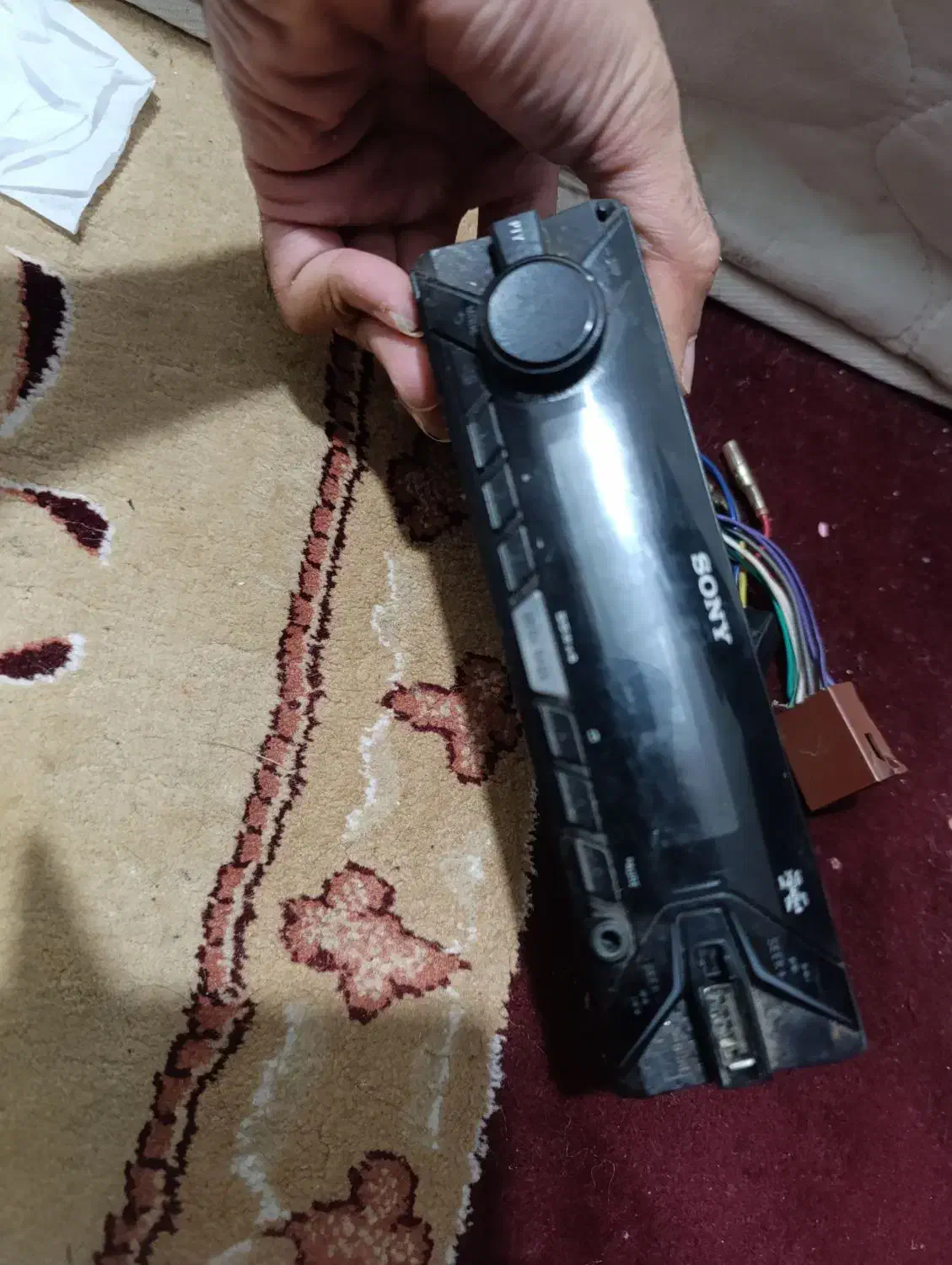 ظبط پایونر و سونی ... کفی نیسان دوگانه|قطعات یدکی و لوازم جانبی|بم, |دیوار