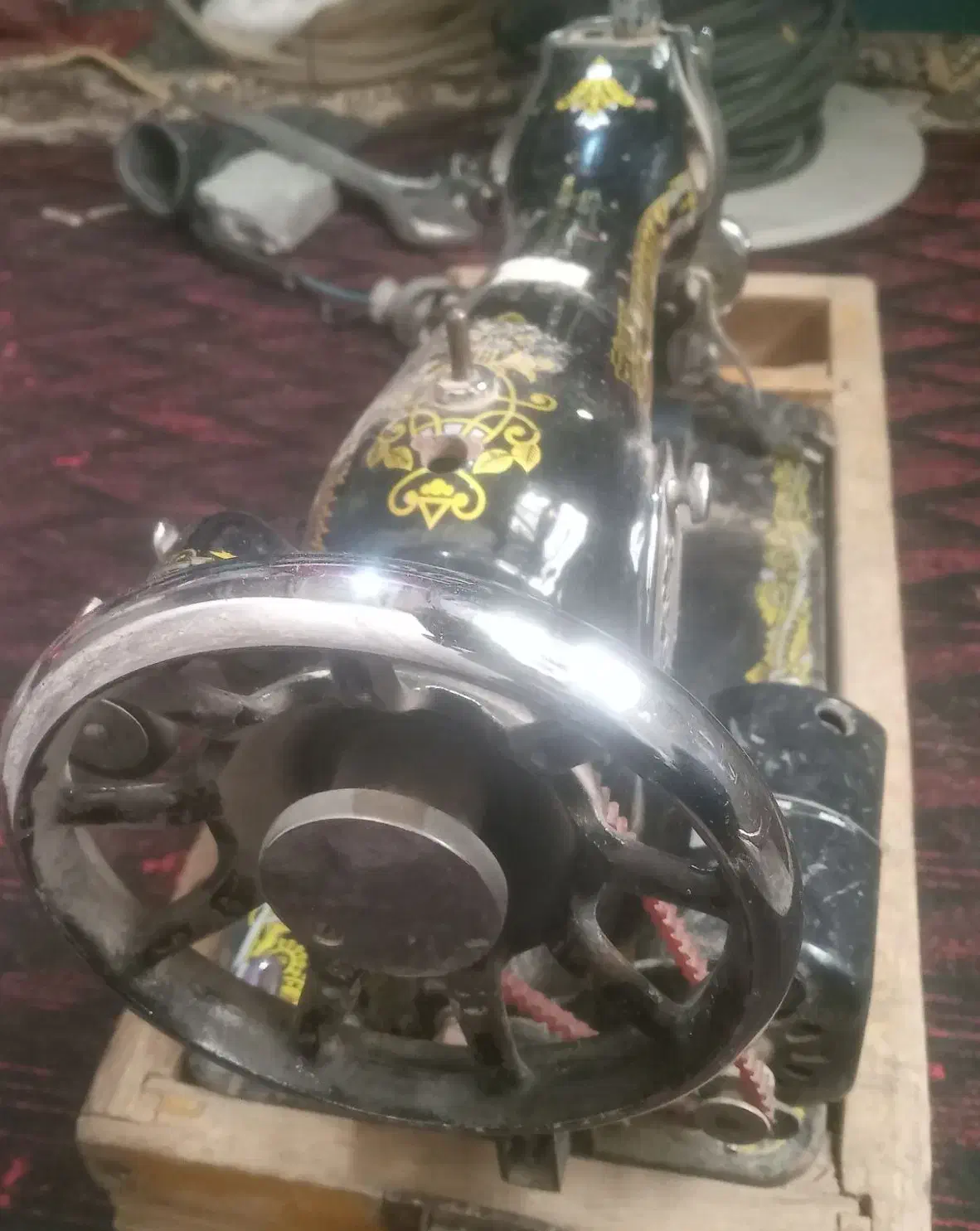 چرخ خیاطی|کلکسیون و سرگرمی|تربتحیدریه, رضاشهر|دیوار