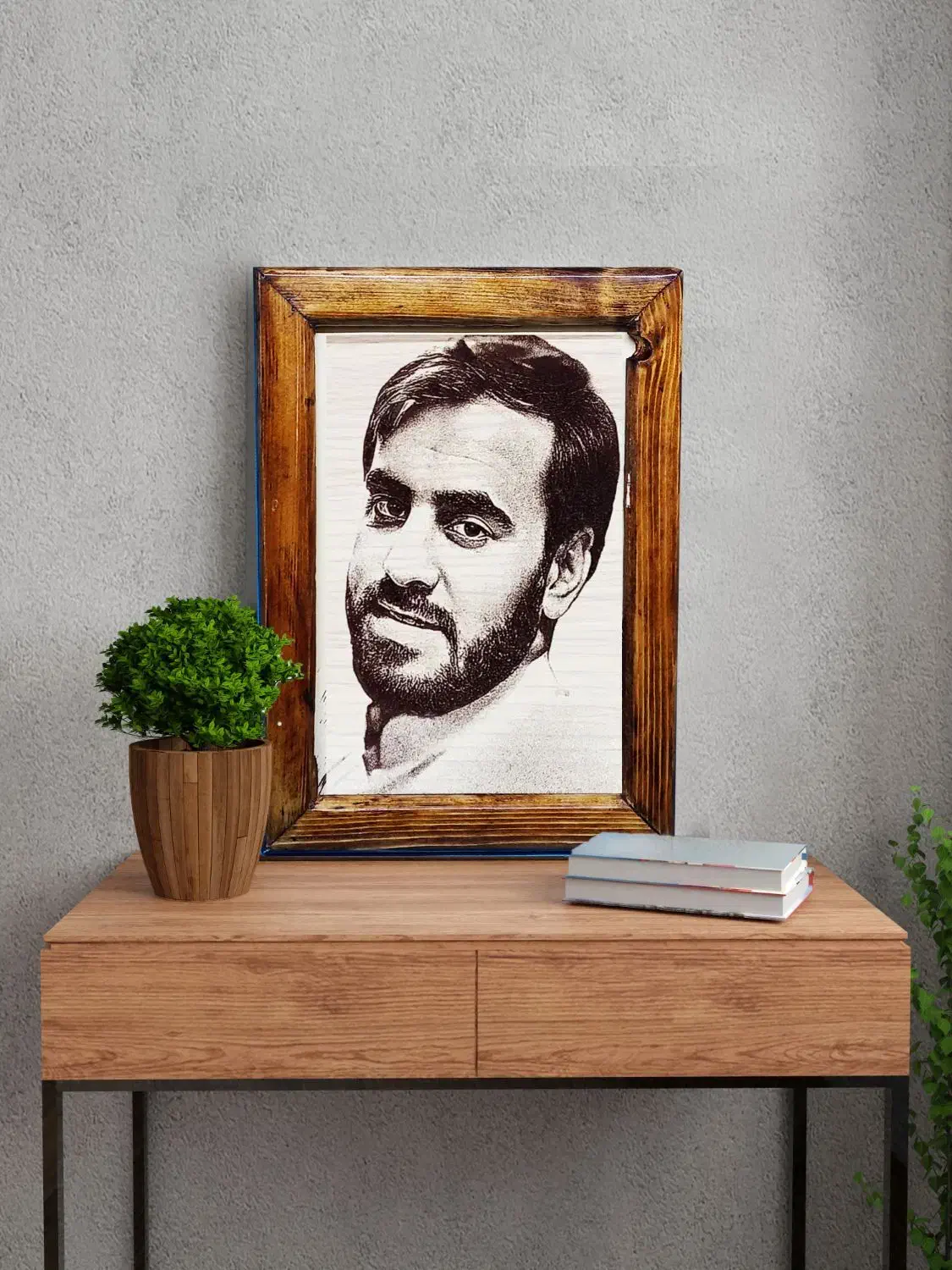 تولدش چهرشو رو چوب حک کن و بهش هدیه بده|تابلو، نقاشی، عکس|نیشابور, امین اسلامی|دیوار