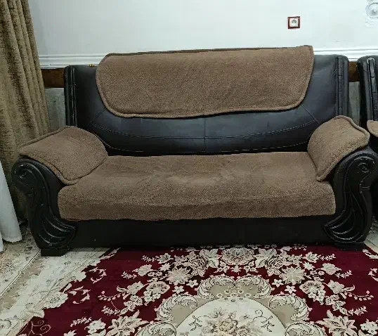 مبل چرم|مبلمان خانگی و میز عسلی|لنده, |دیوار