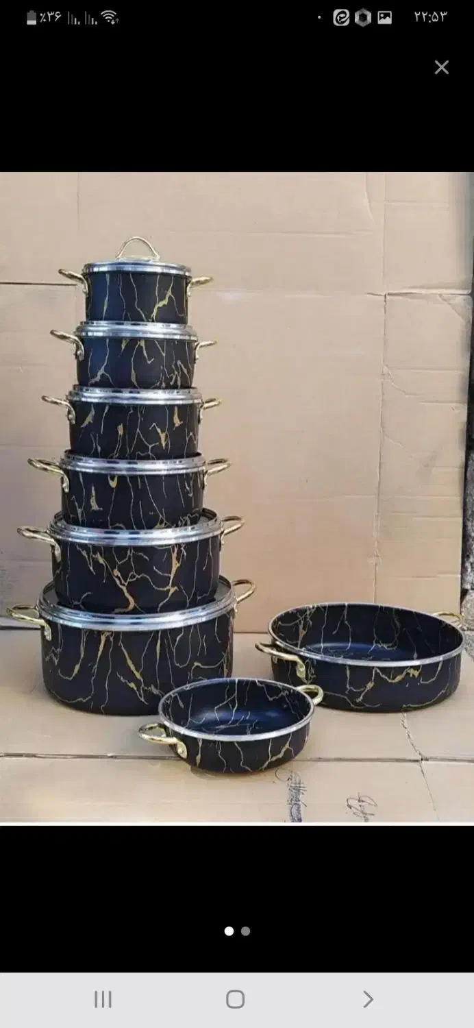 قابلمه گرانیتی آک|ظروف پخت‌وپز|مشهد, انقلاب|دیوار