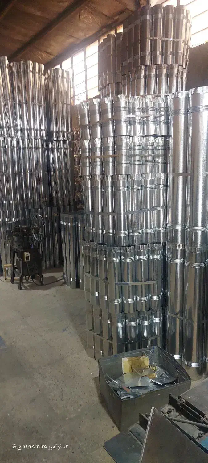 لوله بخاری|بخاری، هیتر، شومینه|ری, صفاییه (چشمه علی)|دیوار