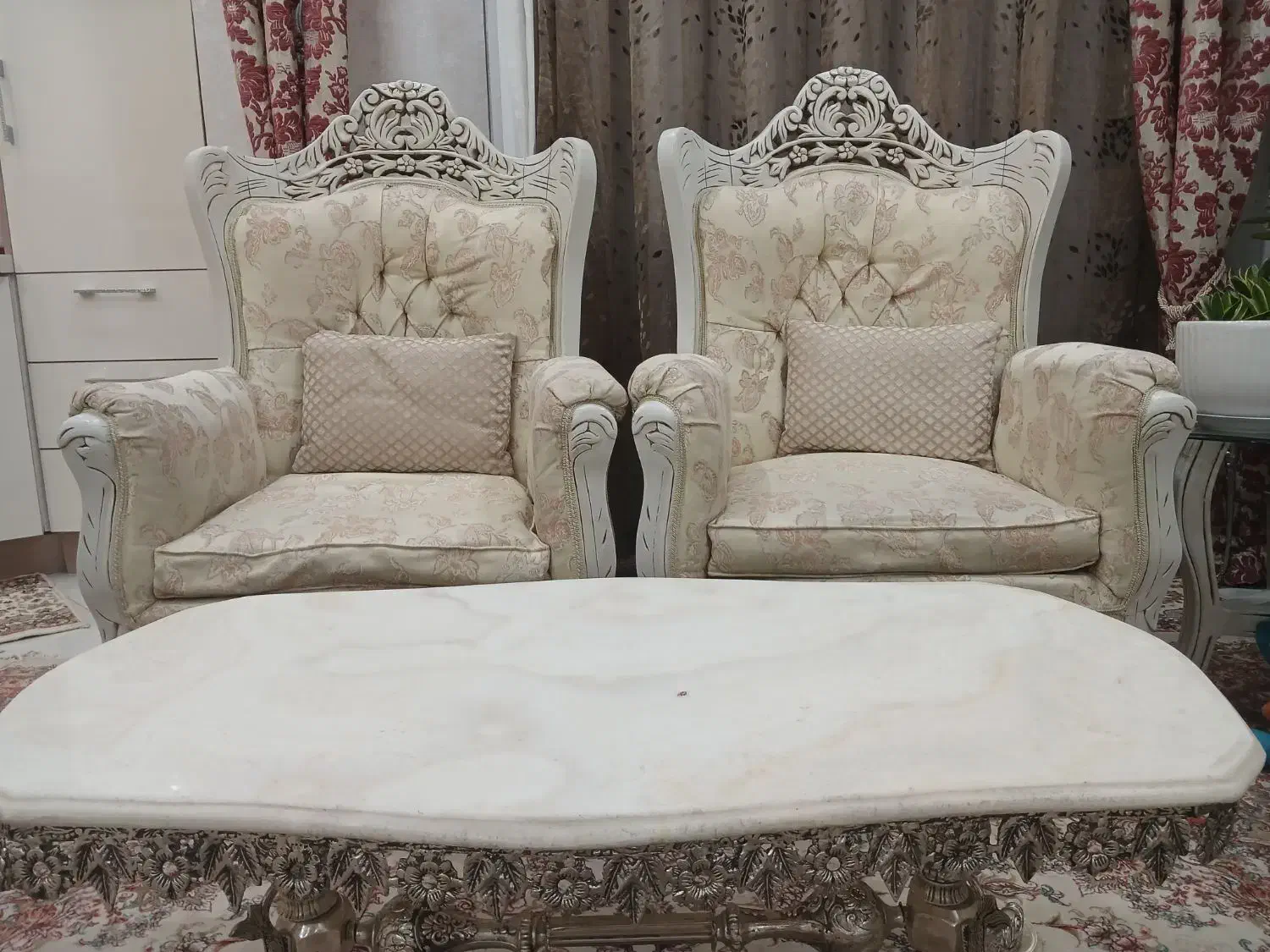 مبل کلاسیک ۹نفره|مبلمان خانگی و میز عسلی|تهران, یاخجی آباد|دیوار