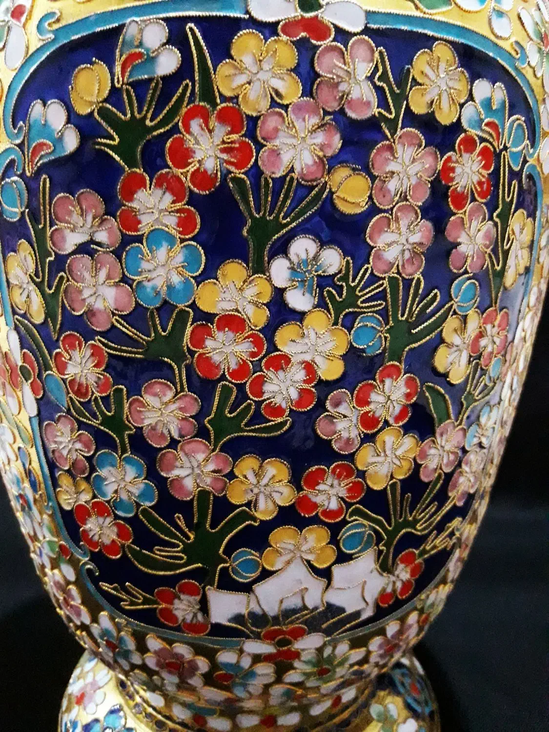 گلدان میناکاری روسی قدیمی|کلکسیون اشیاء عتیقه|رشت, حاجی آباد|دیوار