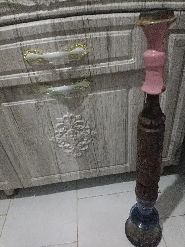 قلیان چوبی با طعم نعنا تقدیم میشه شلنگ چوبی ساده|کلکسیون و سرگرمی|ملارد, |دیوار