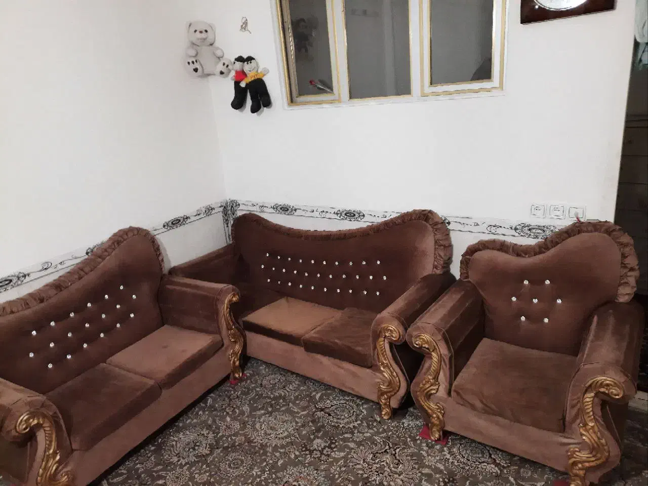 مبل ۷ نفره|مبلمان خانگی و میز عسلی|هرسین, |دیوار