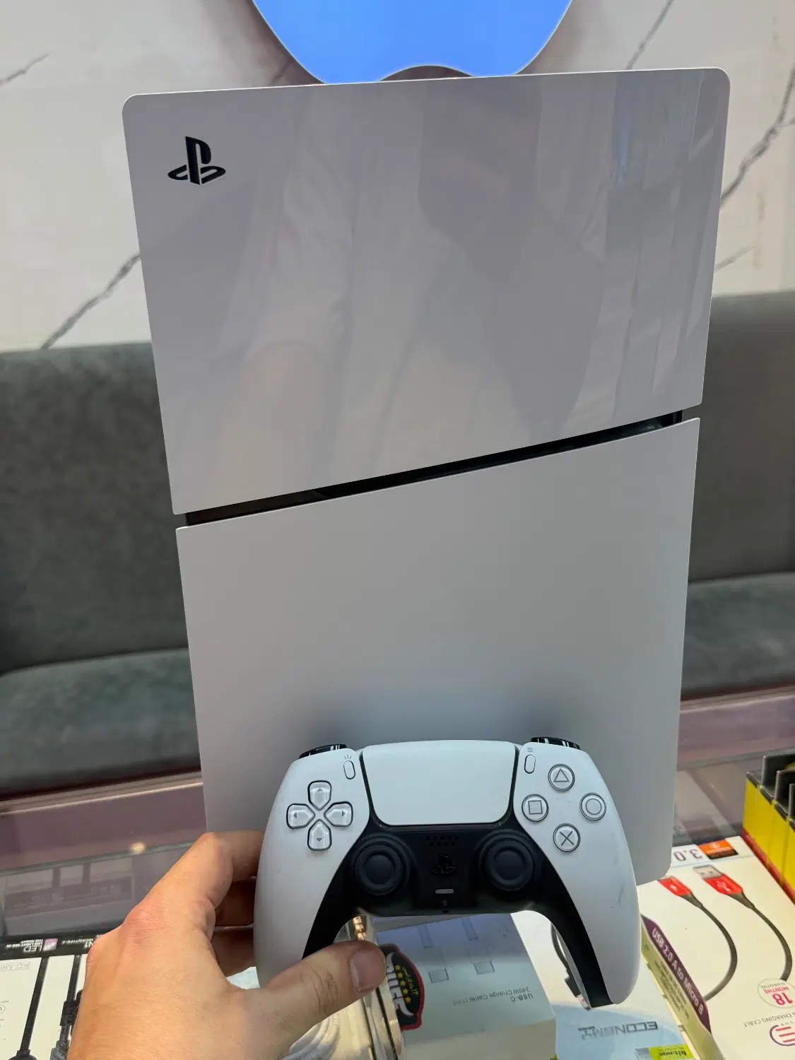 ps5 slim digital edition 1 TB|کنسول، بازی ویدئویی و آنلاین|اردبیل, |دیوار